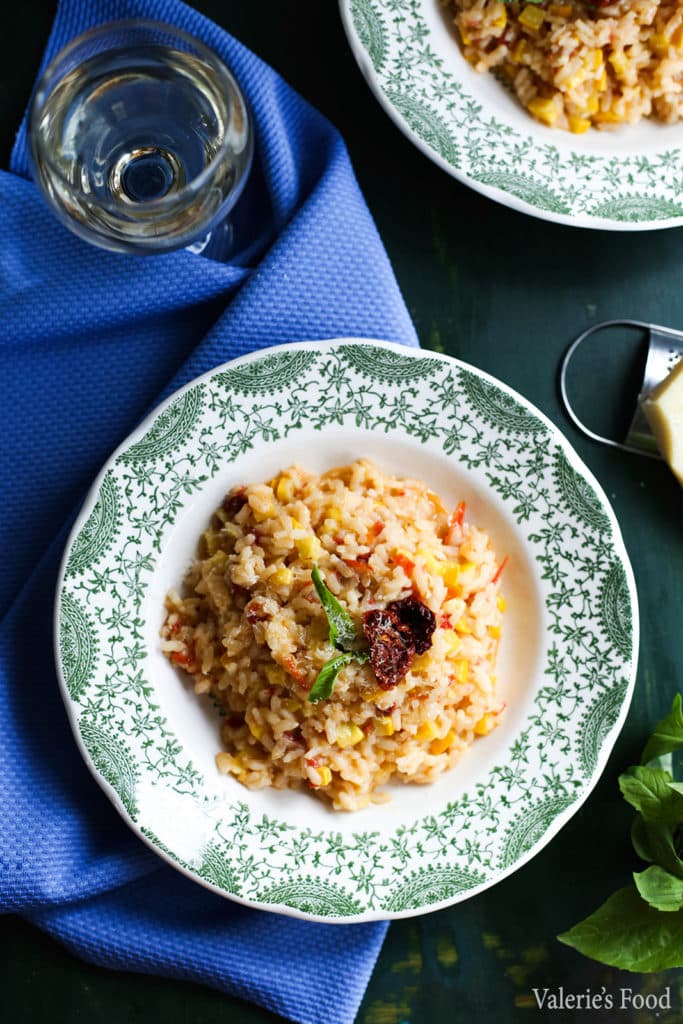 RISOTTO CU ZUCCHINI ȘI ROȘII USCATE Rețetă + Video Valerie's Food