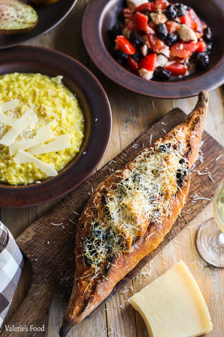 RISOTTO CU ȘOFRAN + 3 APERITIVE I Rețetă + Video Valerie's Food