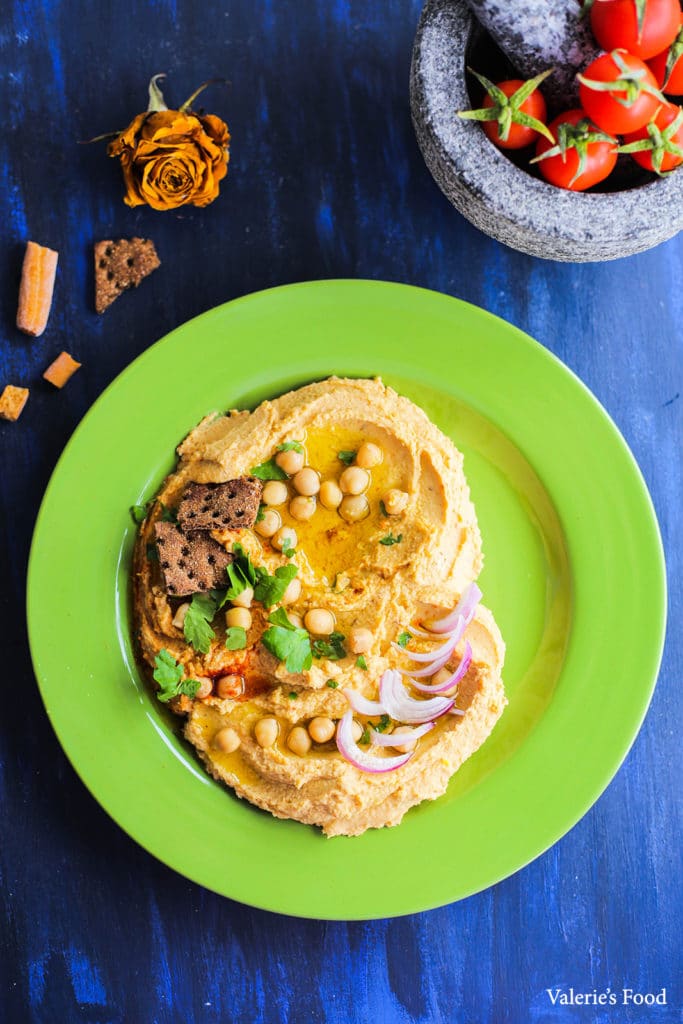 HUMMUS CLASIC I Rețetă + Video Valerie's Food